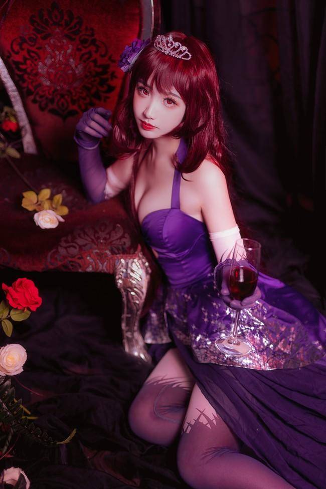 斯卡哈cosplay Cn：Unki_夏儿(图2)