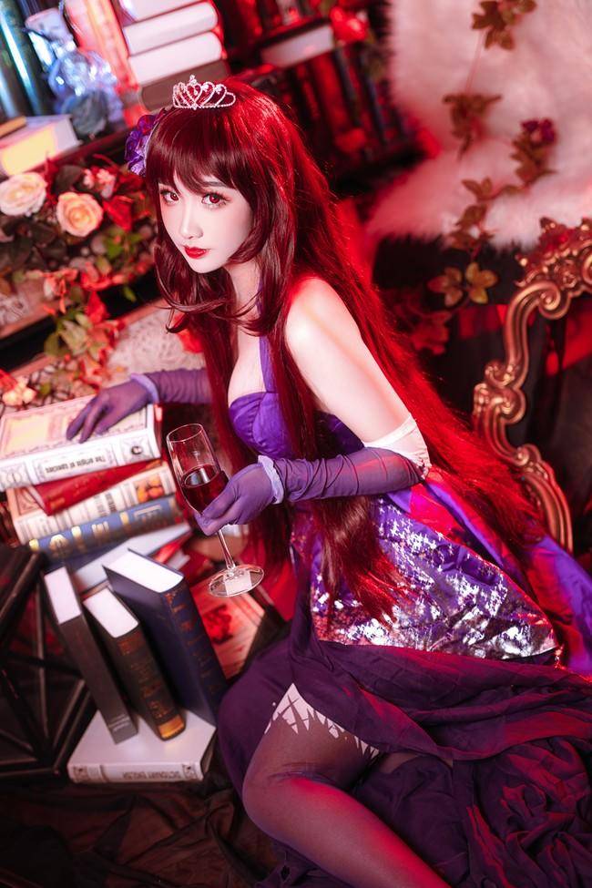 斯卡哈cosplay Cn：Unki_夏儿(图4)