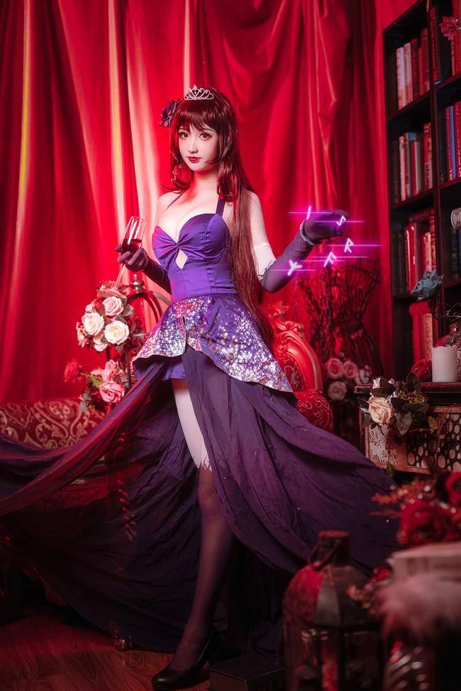 斯卡哈cosplay Cn：Unki_夏儿(图5)