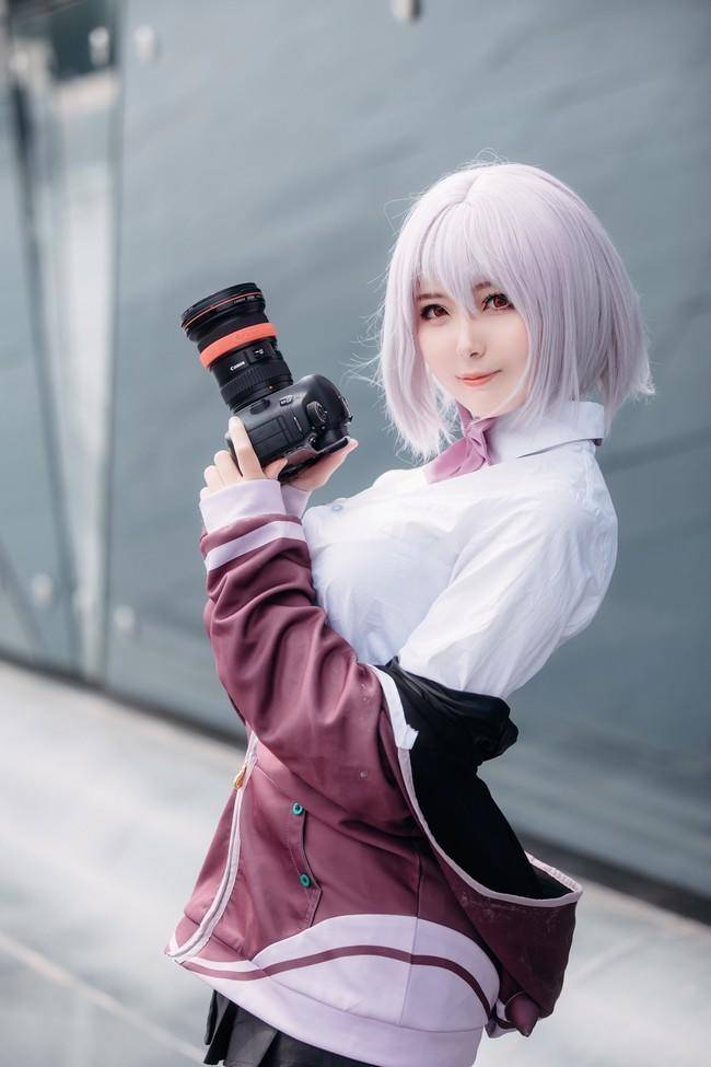 新条茜 宝多六花cosplay Cn：桃卷 英旋(图5)