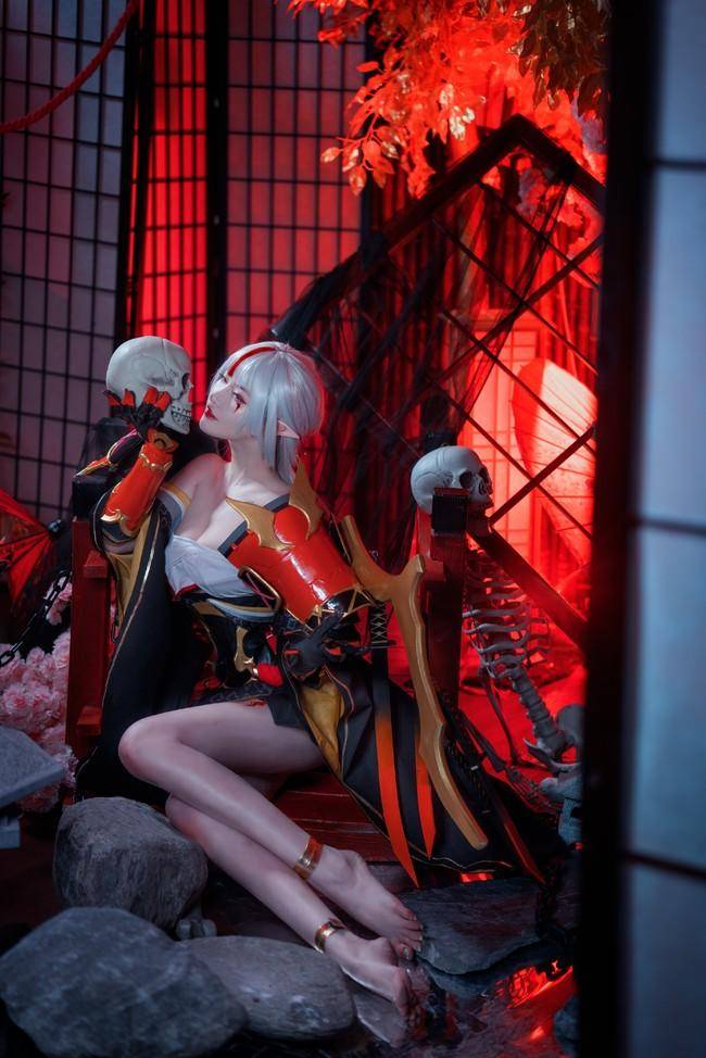 阴阳师 吸血姬cosplay Cn：露兒(图1)