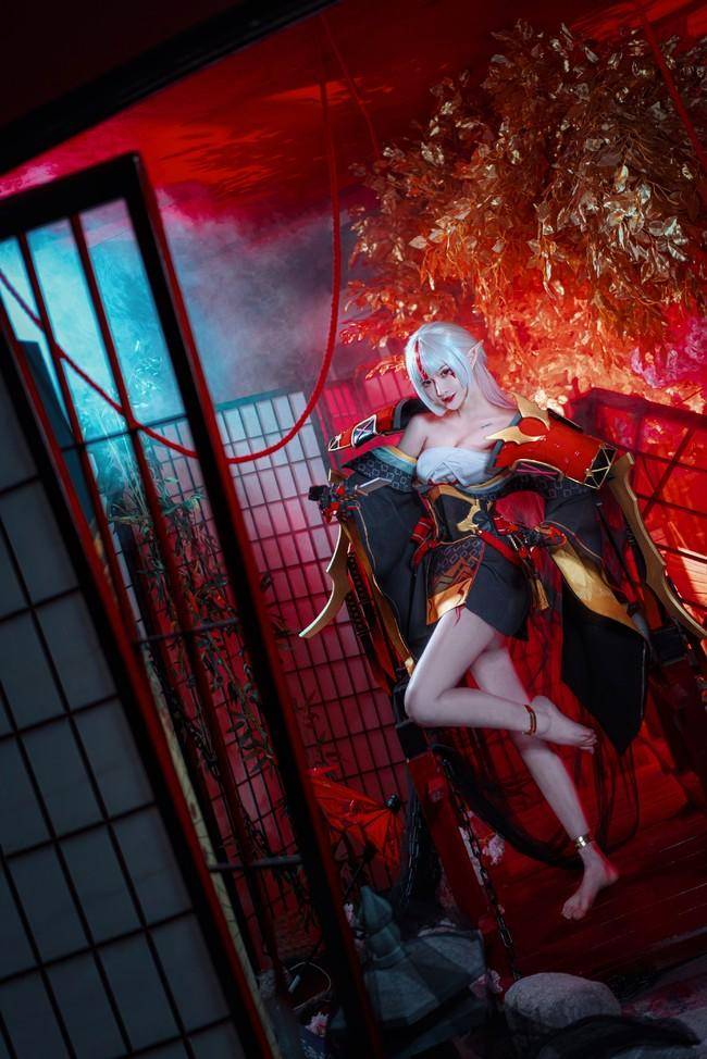 阴阳师 吸血姬cosplay Cn：露兒(图4)