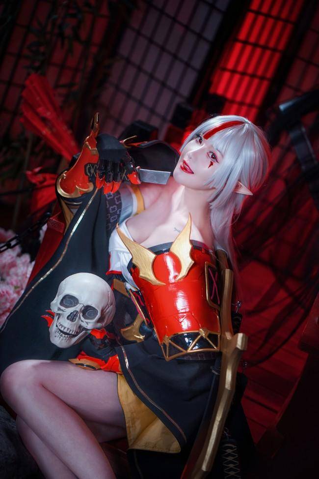 阴阳师 吸血姬cosplay Cn：露兒(图2)