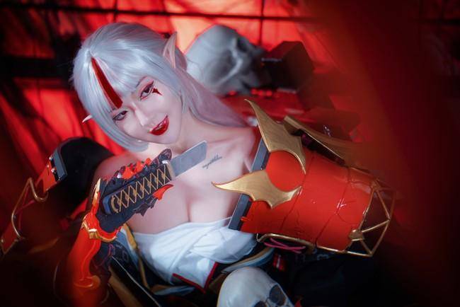 阴阳师 吸血姬cosplay Cn：露兒(图7)