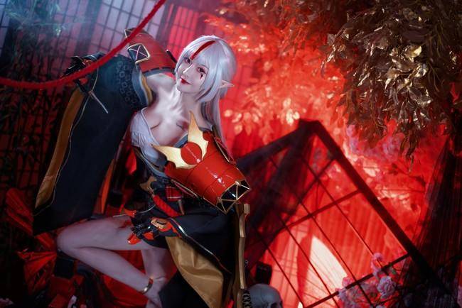阴阳师 吸血姬cosplay Cn：露兒(图8)