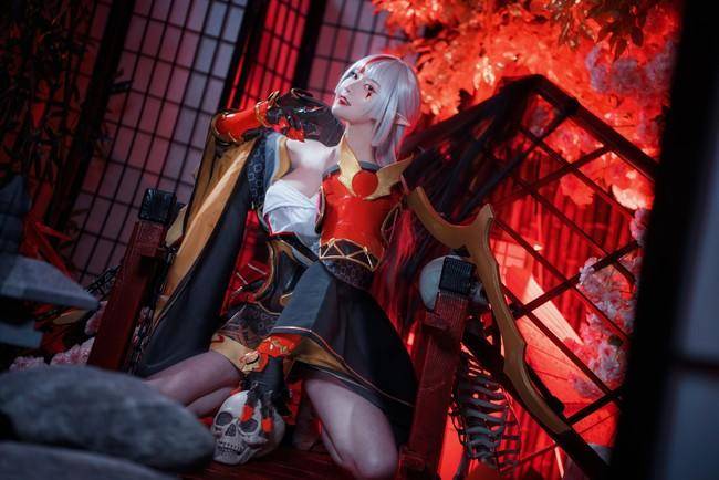 阴阳师 吸血姬cosplay Cn：露兒(图9)
