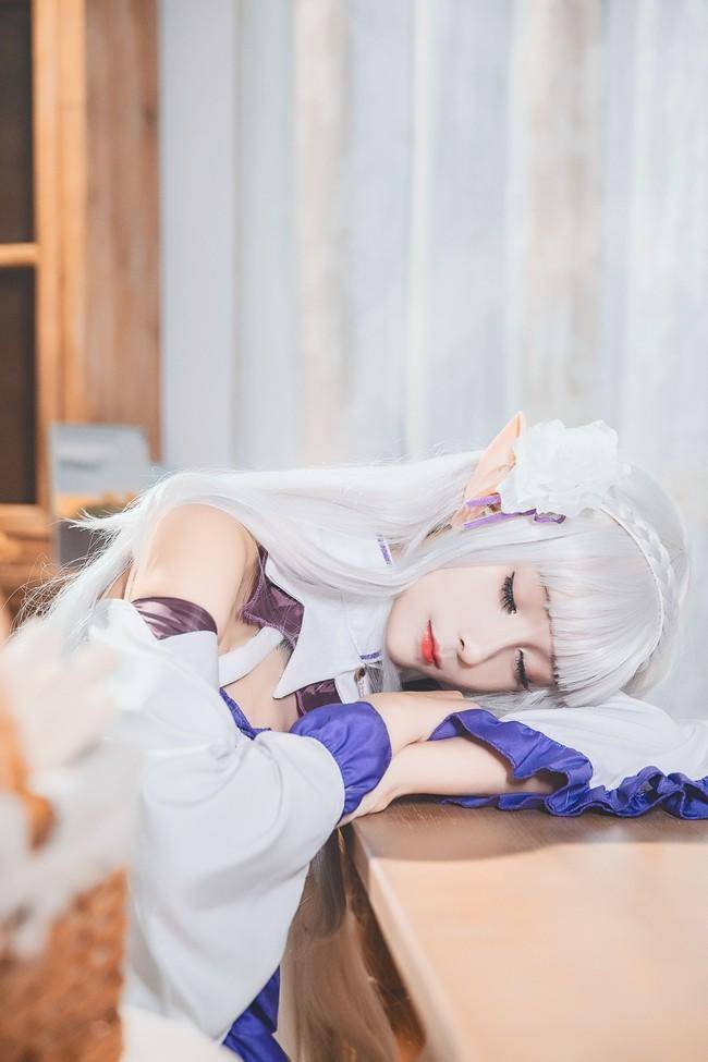 艾米莉亚cosplay Cn：奶狮(图2)