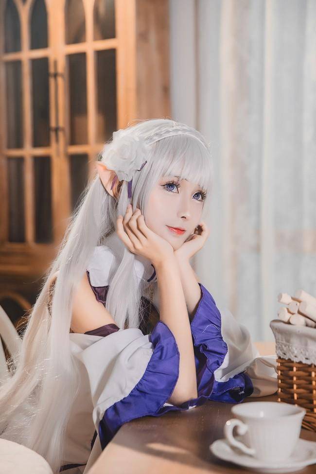 艾米莉亚cosplay Cn：奶狮(图6)