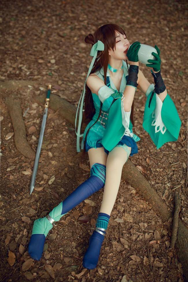 越女剑cosplay Cn：水为卿澈(图6)