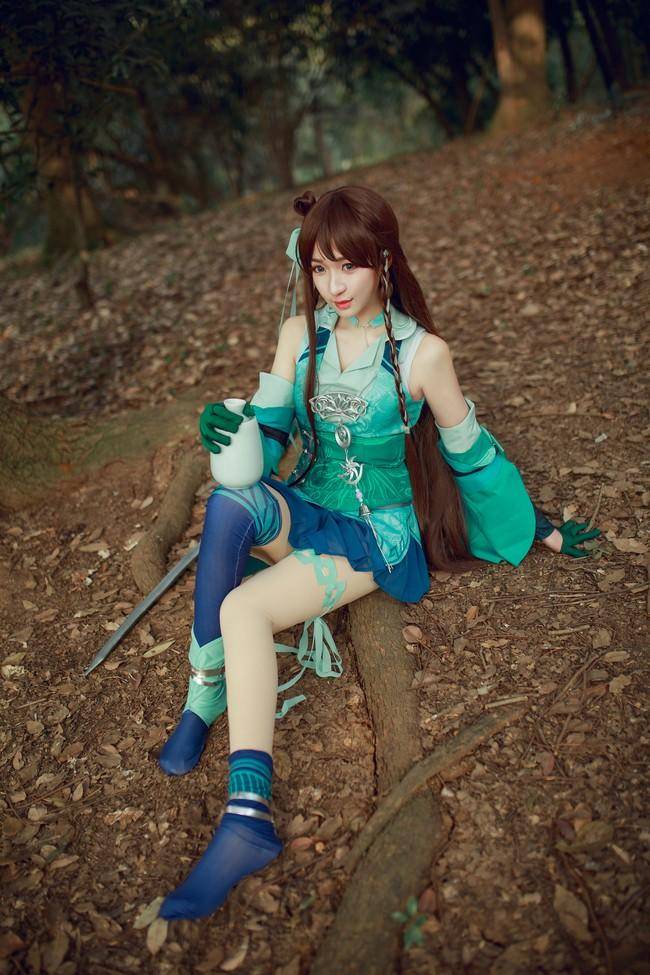 越女剑cosplay Cn：水为卿澈(图7)