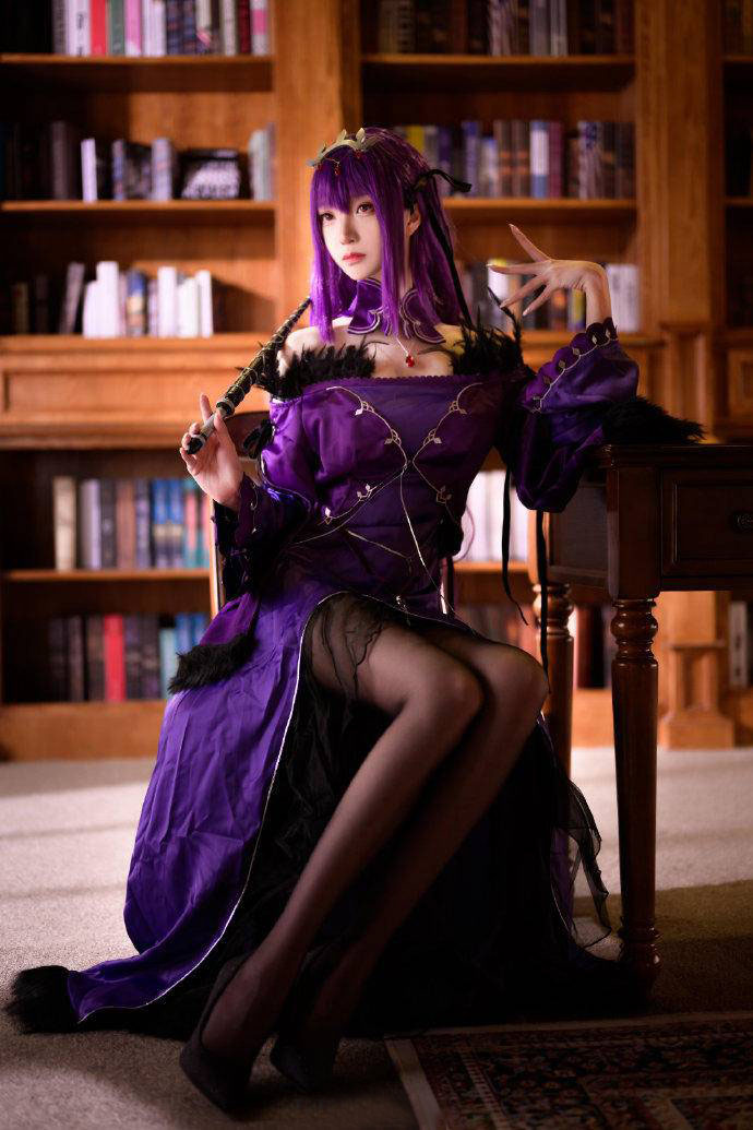 斯卡哈cosplay Cn：青青子Js(图1)