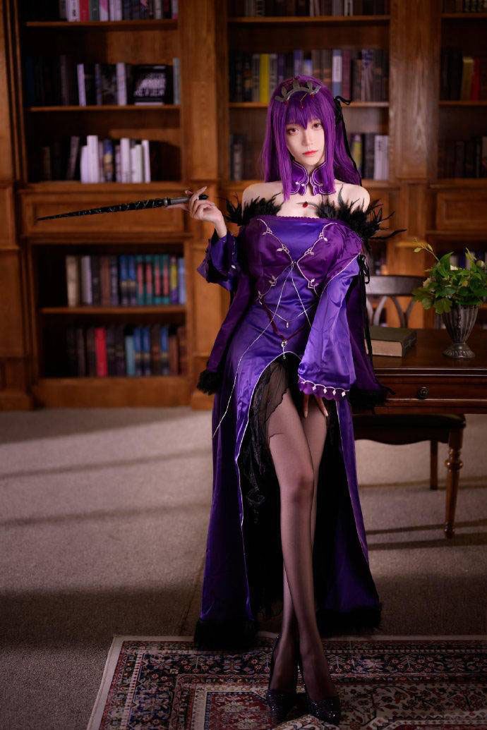 斯卡哈cosplay Cn：青青子Js(图3)