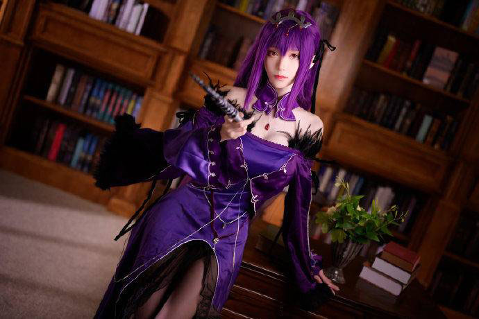 斯卡哈cosplay Cn：青青子Js(图6)