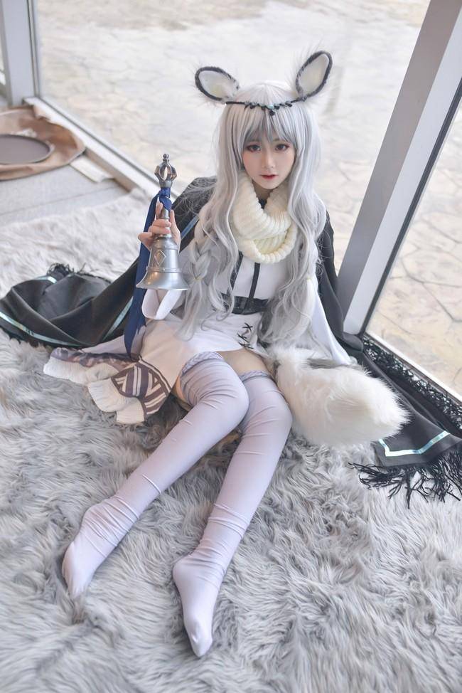 明日方舟 初雪cosplay Cn：忆筱轩(图1)