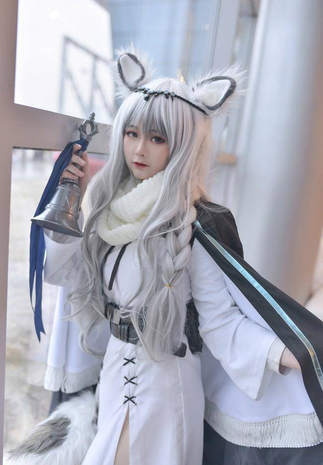 明日方舟 初雪cosplay Cn：忆筱轩(图3)