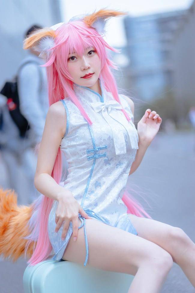 玉藻前cosplay Cn：香草喵露露(图2)