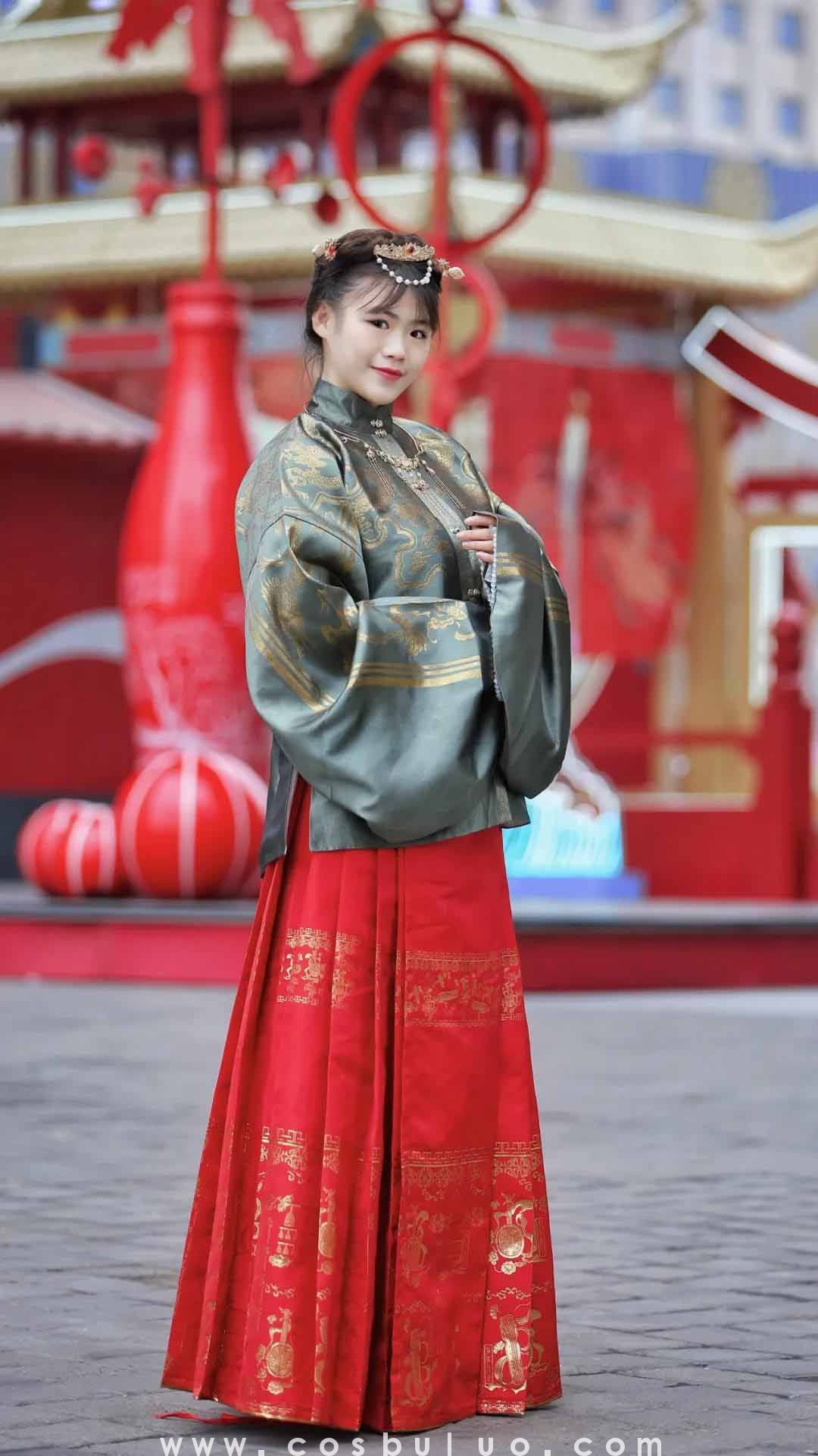 街拍今天拍到的小仙女，都是从古代穿越而来的(图5)