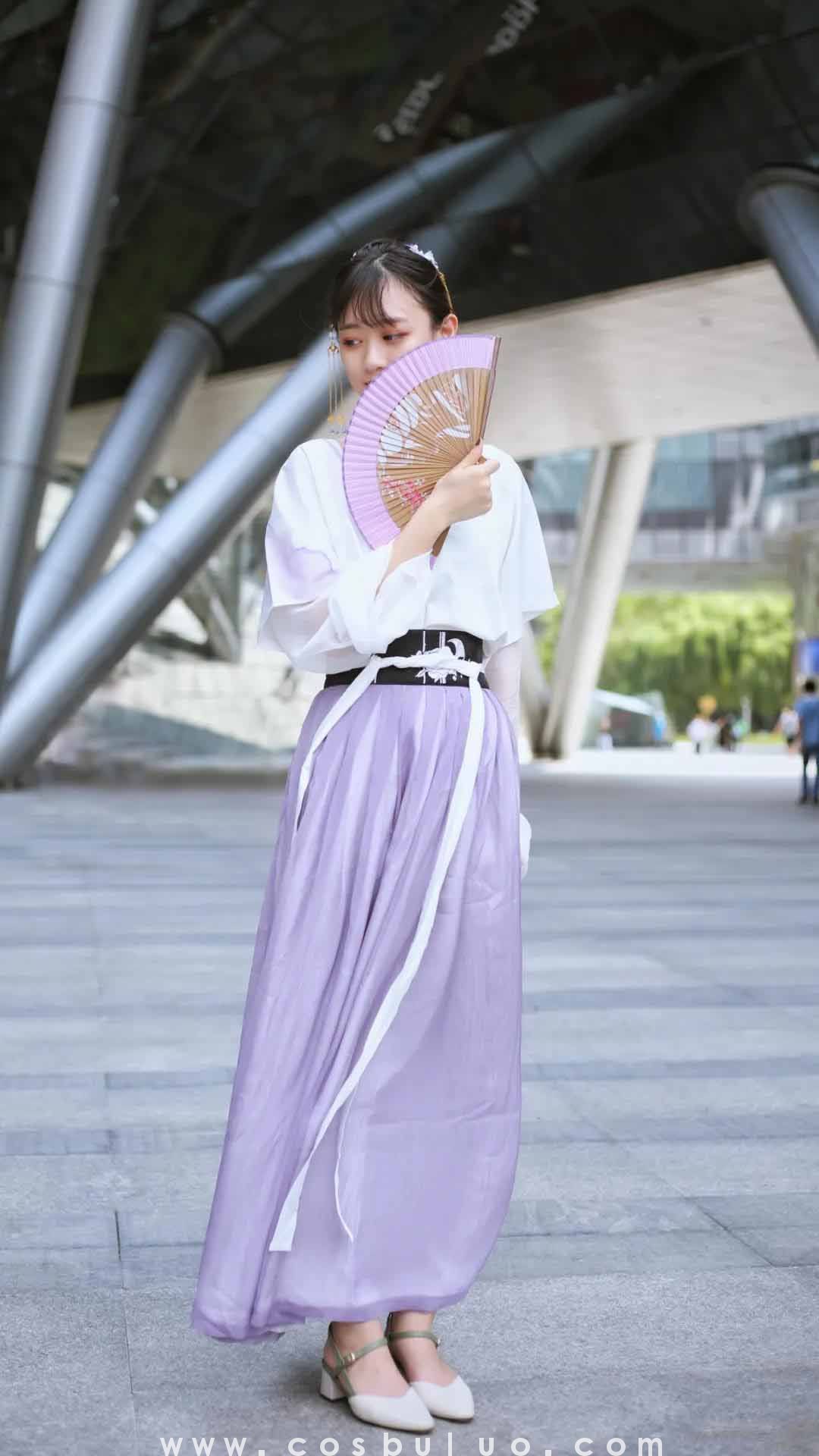 街拍今天拍到的小仙女，都是从古代穿越而来的(图7)
