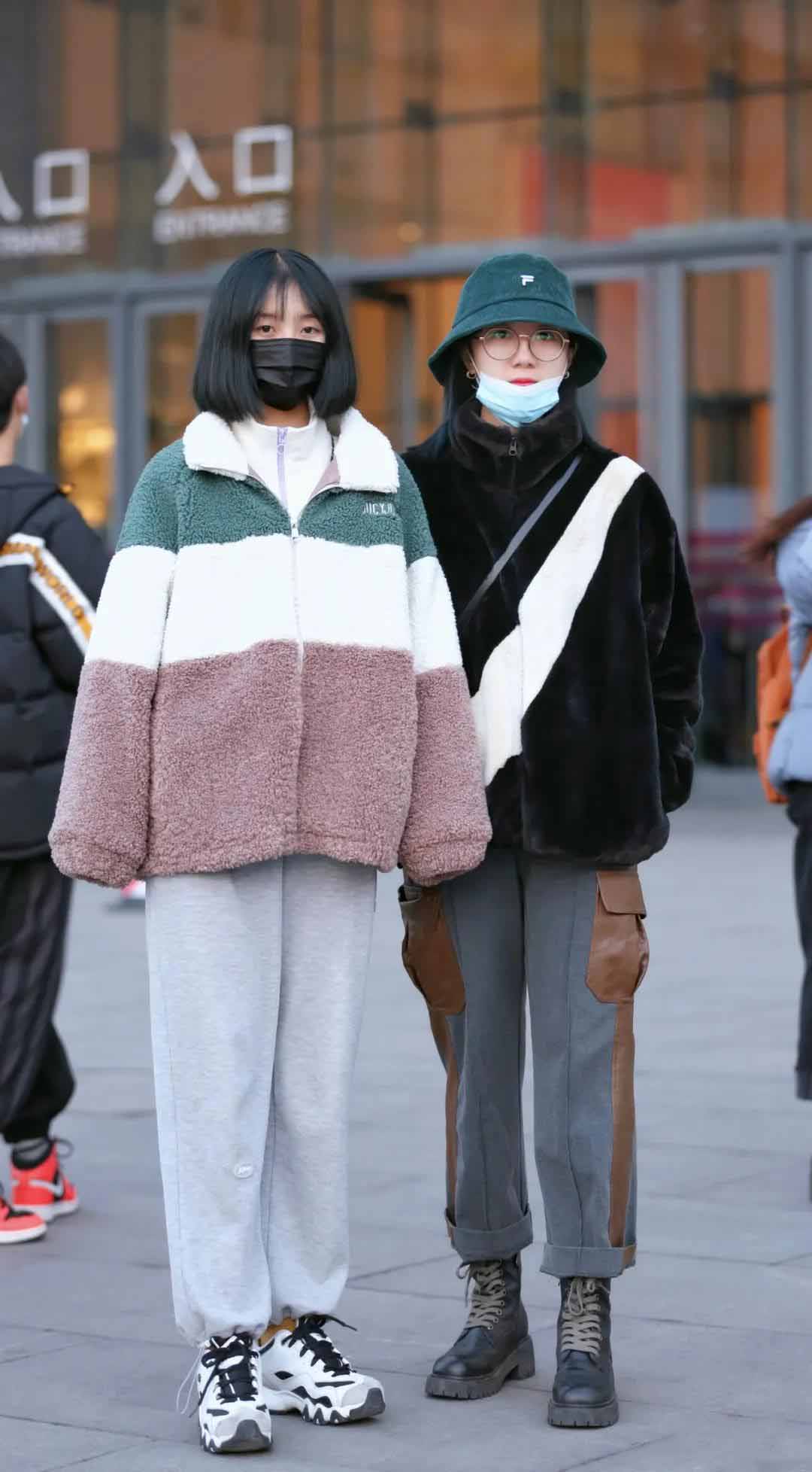 街拍|零下20度 小姐姐都变得“冷好看”(图5)