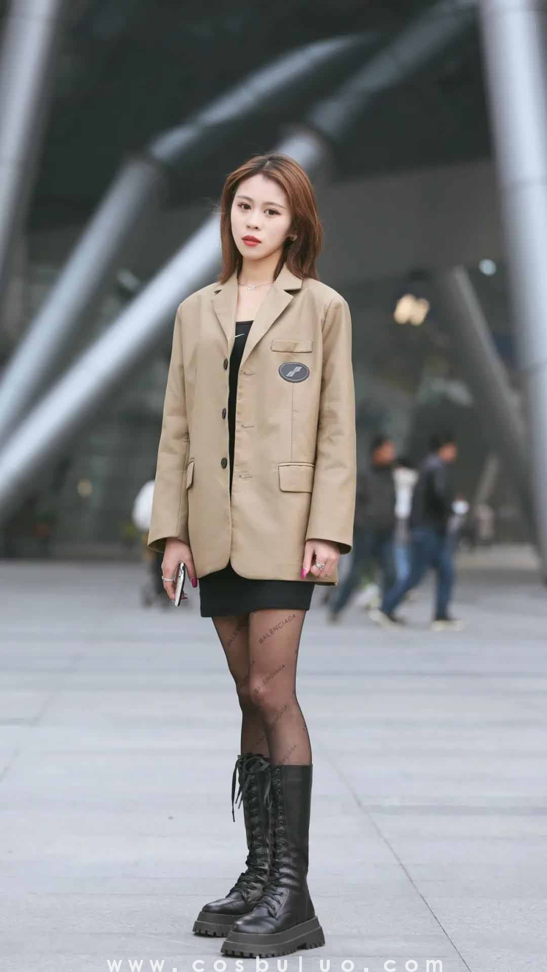 街拍|明天就要降温啦 趁现在 好看的小姐姐来一波(图4)