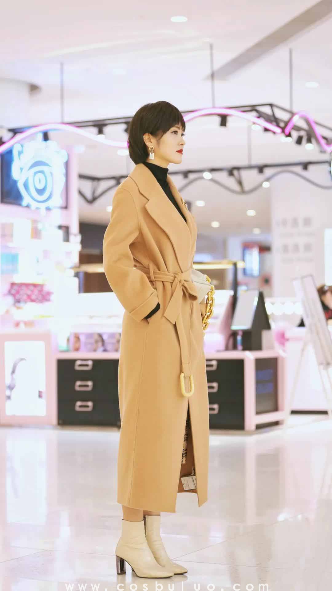 街拍|冷到想裹被子出门 试试这样穿吧(图4)