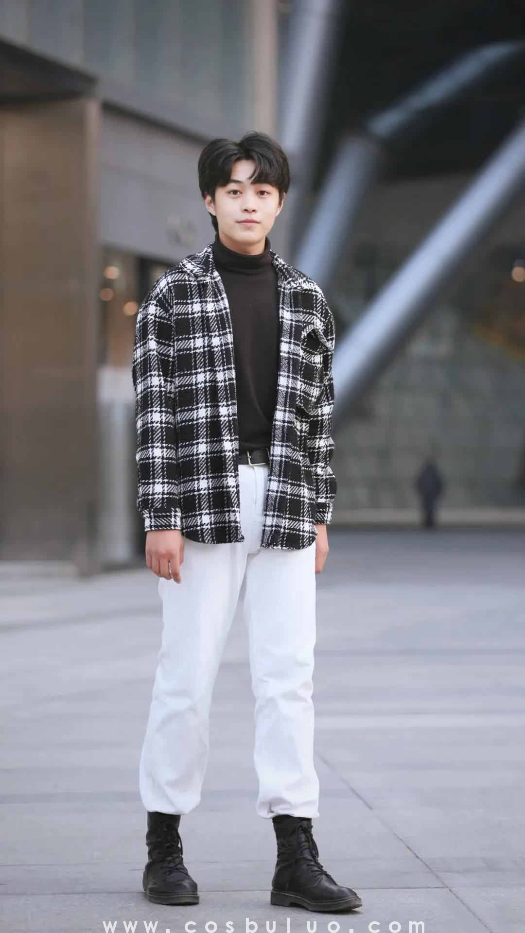街拍|要么长过膝 要么短上腰 冬日穿搭来一波(图9)
