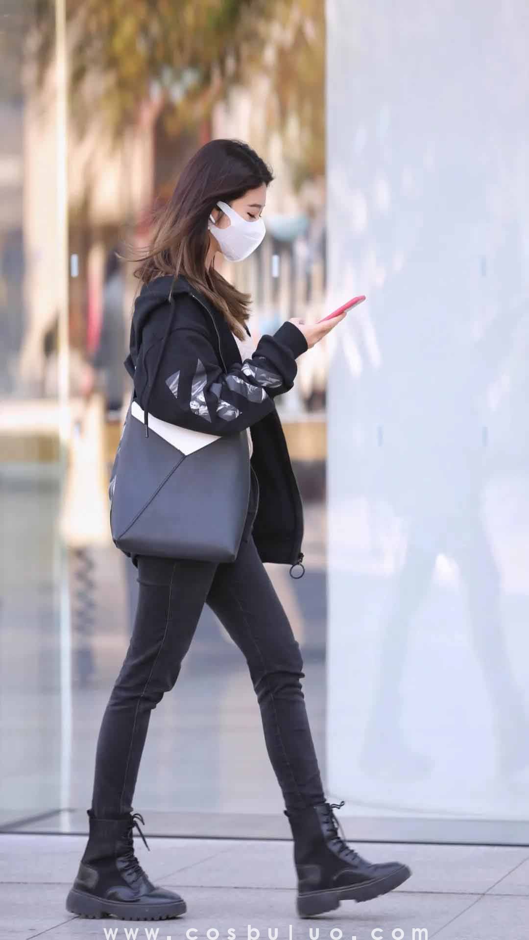 街拍|沙尘肆虐的天气 还是在家看漂亮妹子洗洗眼吧(图3)