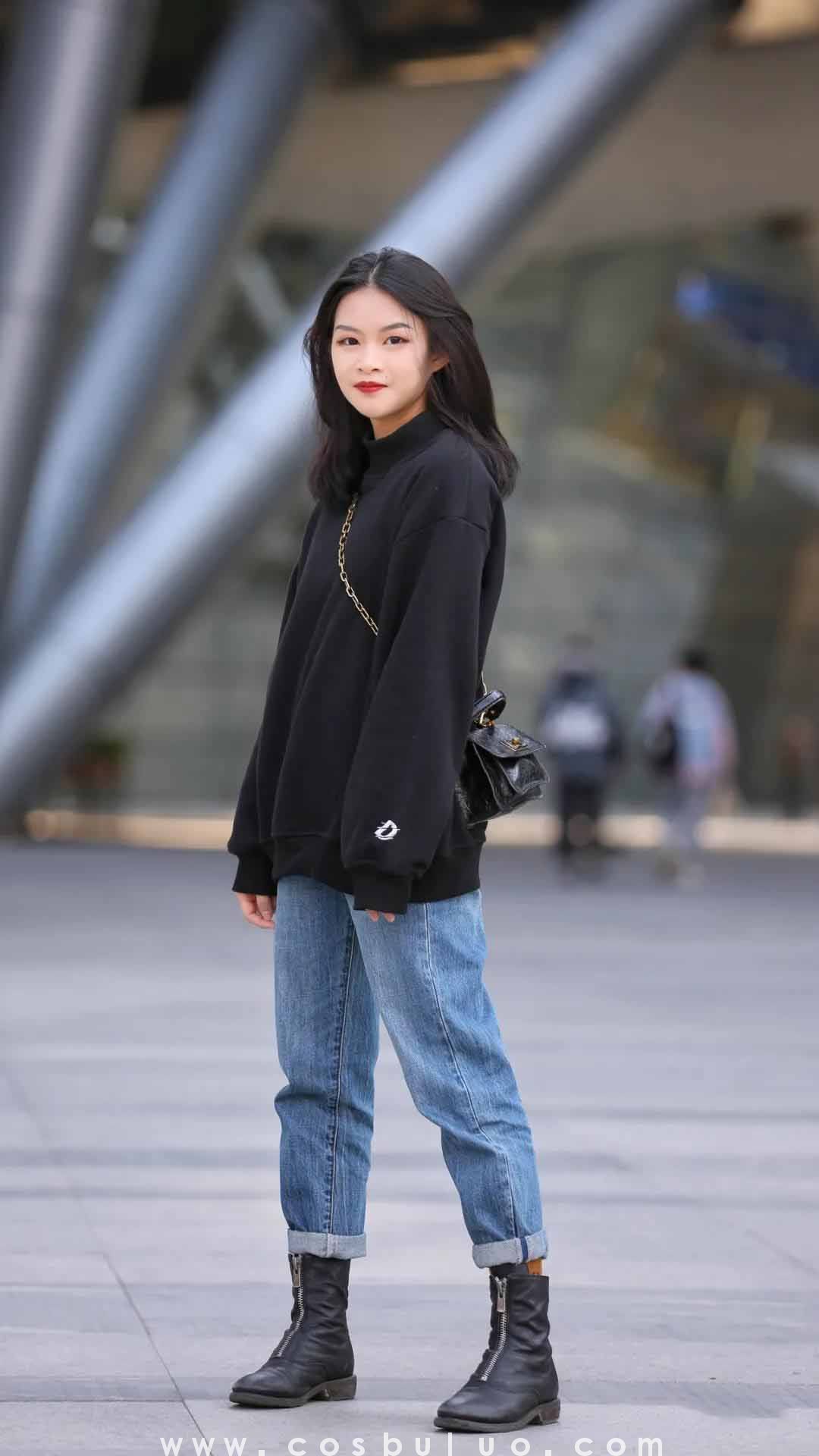 街拍|沙尘肆虐的天气 还是在家看漂亮妹子洗洗眼吧(图6)