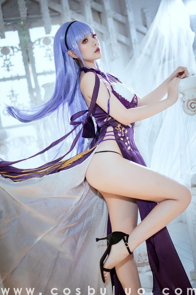 碧航蓝线  黛朵Cosplay  Cn：LOL女寡妇【24P-55MB】(图2)