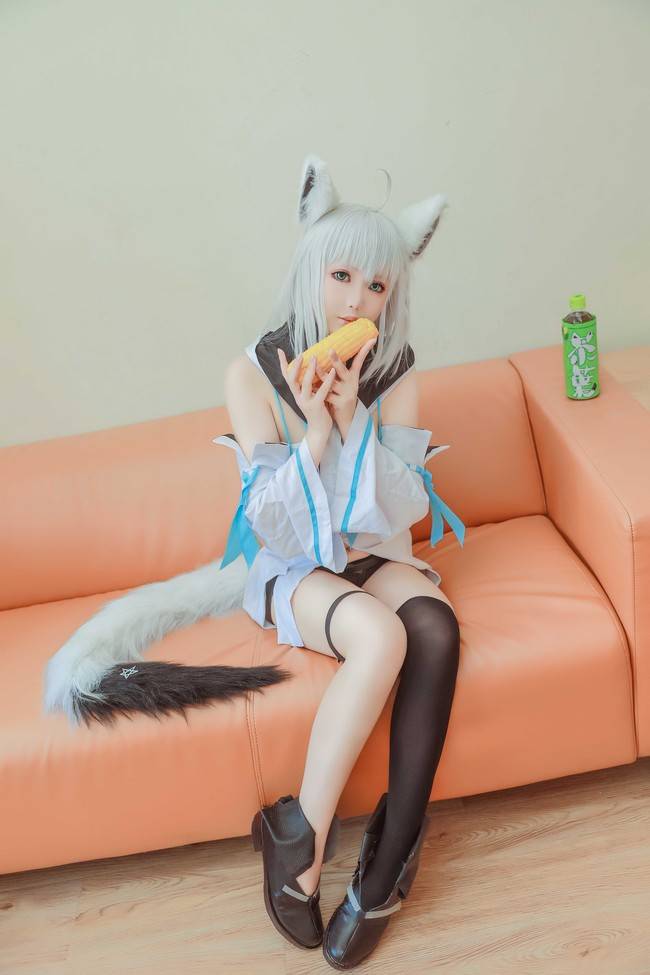 虚拟Vtuber 白上吹雪cosplay Cn：綾綾(图8)