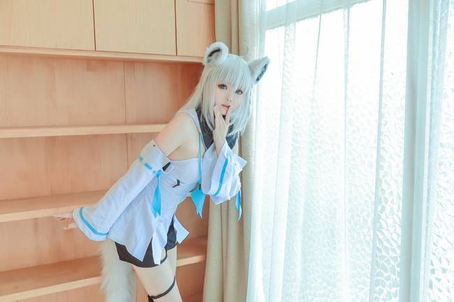 虚拟Vtuber 白上吹雪cosplay Cn：綾綾(图5)