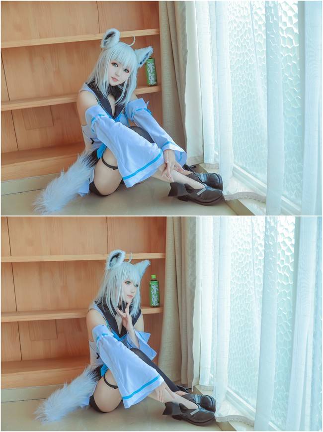 虚拟Vtuber 白上吹雪cosplay Cn：綾綾(图6)