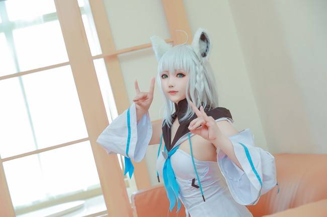 虚拟Vtuber 白上吹雪cosplay Cn：綾綾(图7)