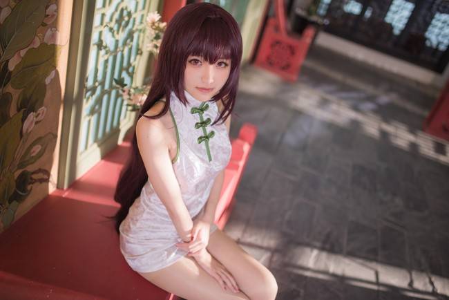 斯卡哈 美腿cosplay Cn：千阳sasori(图2)