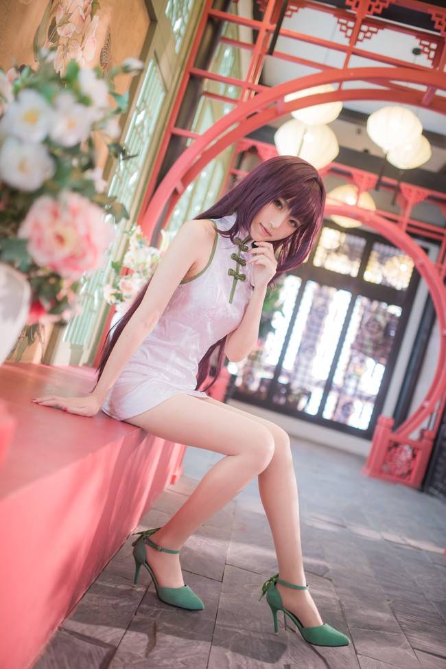 斯卡哈 美腿cosplay Cn：千阳sasori(图7)