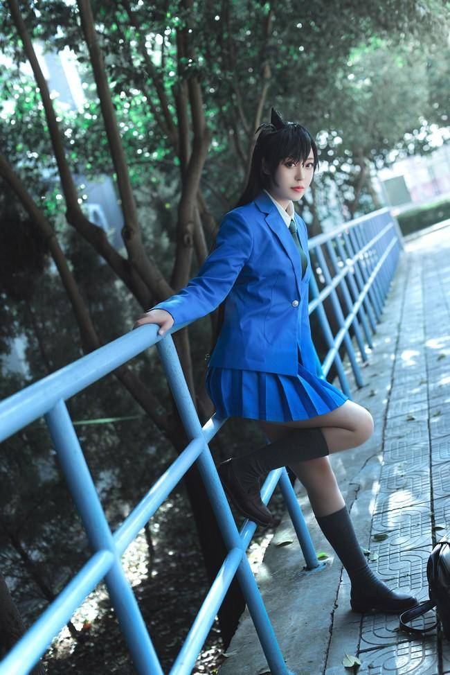毛利兰cosplay 腿玩年(图3)