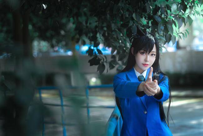 毛利兰cosplay 腿玩年(图6)