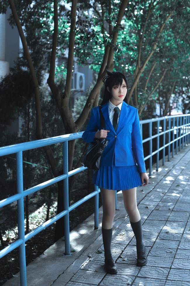 毛利兰cosplay 腿玩年(图5)