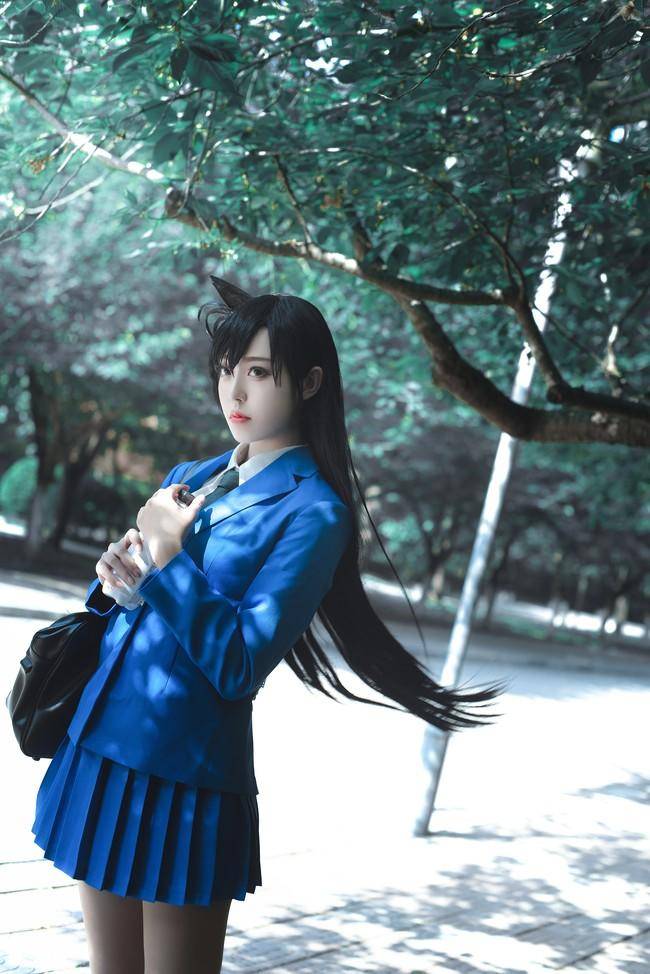 毛利兰cosplay 腿玩年(图1)