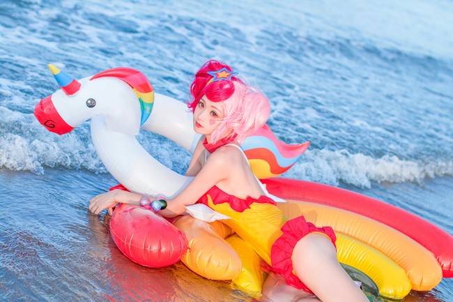 王者荣耀 小乔cosplay Cn：甲涟鱼鱼(图5)