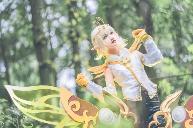 王者荣耀 孙膑cosplay Cn：甲涟鱼鱼(图4)