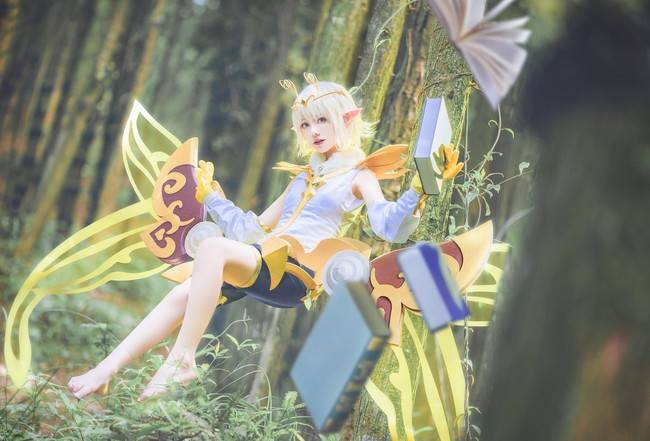 王者荣耀 孙膑cosplay Cn：甲涟鱼鱼(图5)