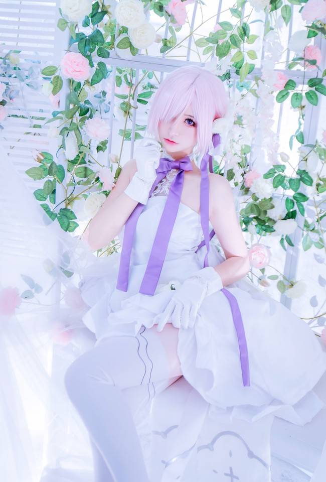 玛修cosplay cn:淼唯Jaune 摄影：馒头(图4)