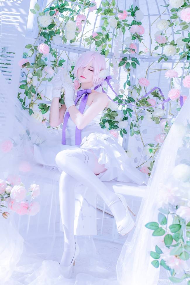 玛修cosplay cn:淼唯Jaune 摄影：馒头(图3)