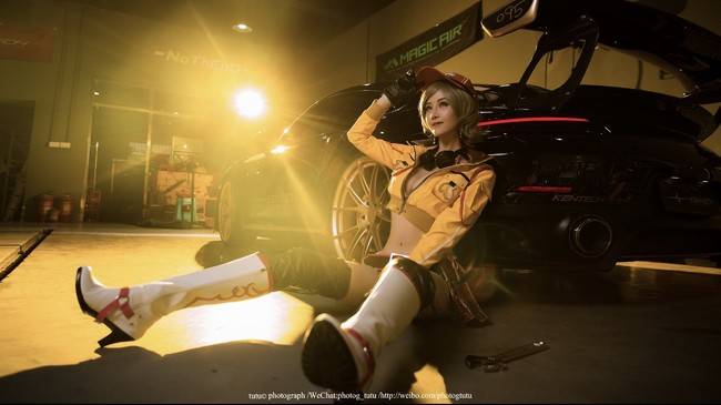 最终幻想 希德妮·奧拉姆cosplay Cn：露兒大魔王(图4)