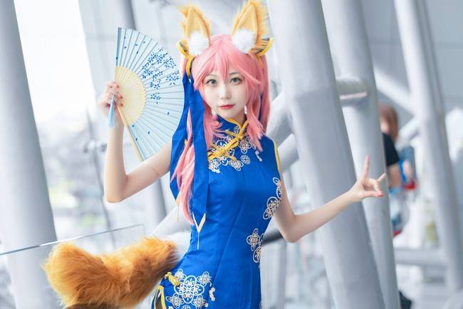 玉藻前 旗袍cosplay 摄影：肥恒(图6)