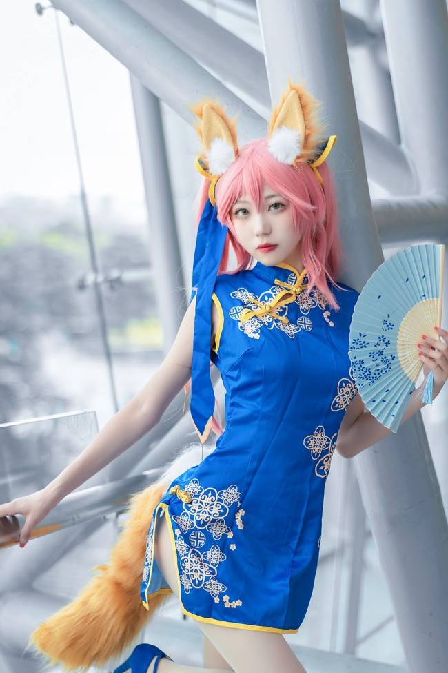 玉藻前 旗袍cosplay 摄影：肥恒(图7)