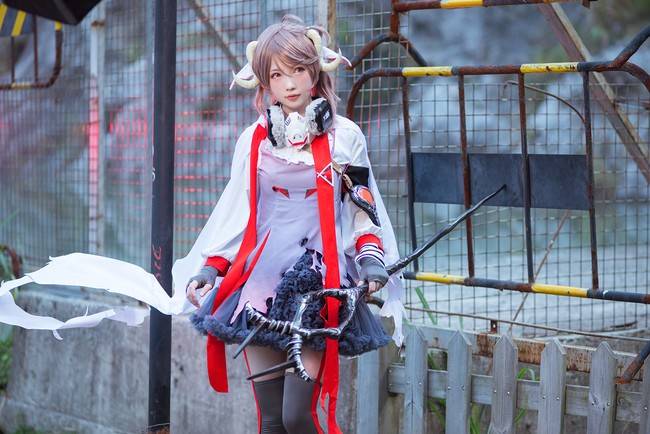 明日方舟 艾雅法拉cosplay Cn：妖少(图6)