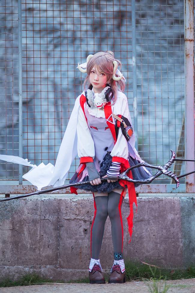 明日方舟 艾雅法拉cosplay Cn：妖少(图9)