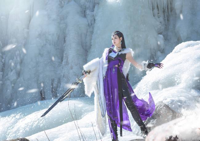 剑网3 霸刀成女 霸刀萝莉cosplay(图13)